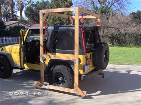 Hoist For Jeep Wrangler Hard Top