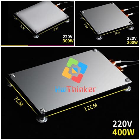 Jual Ptc Thermostat Heating Hot Plate Bga Soldering Station Remover Heater Ac W W W