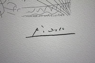 Pablo Picasso Erotic Nude Lithograph Ltd Ed V Large Piece