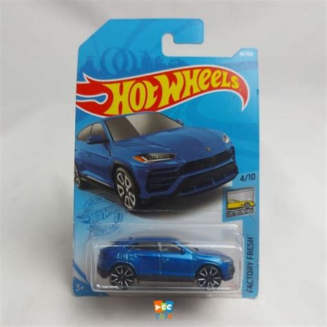Hot Wheels Lamborghini Urus Biru Factory Fresh Lazada Indonesia