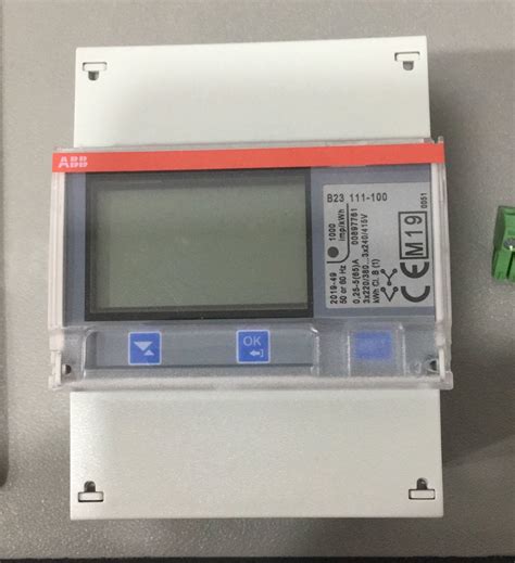 Abb Digital Energy Meter B23 111 100 Tv And Home Appliances