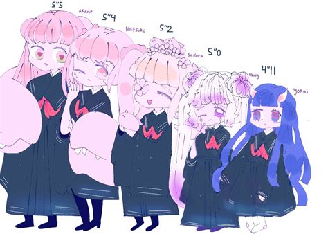 My Bnha Ocs Heights By 19plant On Deviantart