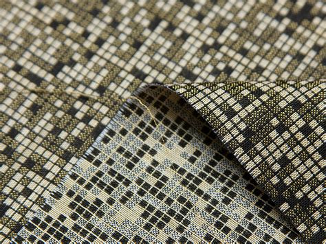 Шерстяная ткань тип Louis Vuitton, цвет - бежевый, черный, клетка, арт ...
