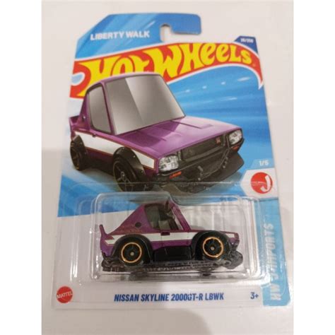 Hot Wheels Nissan Skyline 2000GT R LBWK Shopee Malaysia