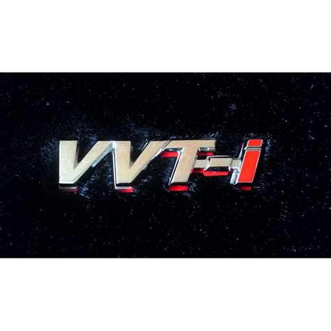 jual emblem vvt  berbahan besi bukan plastik vvti vvti vvti
