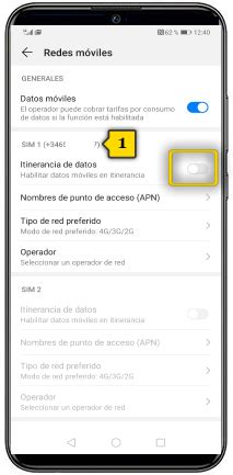 Tutorial Activar Datos En Roaming Huawei P30