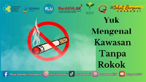 Yuk Mengenal Kawasan Tanpa Rokok Rsup Dr Soeradji Tirtonegoro