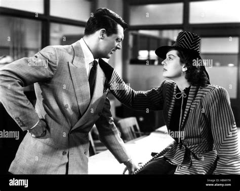 His Girl Friday Cary Grant Rosalind Russell 1940 Stock Photo Alamy