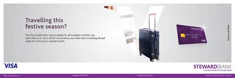 Steward Bank Visa Globetrotter On Behance