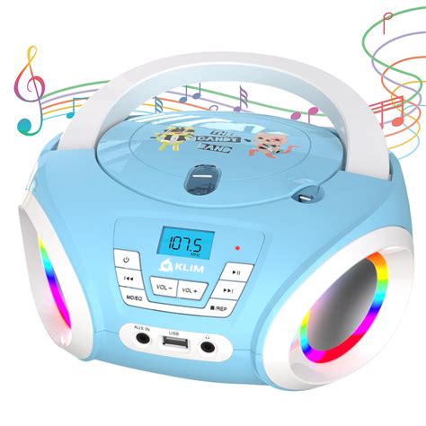 Buy Klim Candy Kids Boombox Cd Player For Kids New 2024 Fm Radio