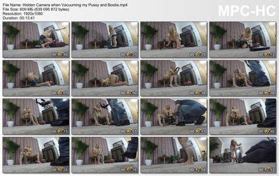 BUSTY K2S Katerina Hartlova Hidden Camera When Vacuuming My Pussy And Boobs 05 29 20