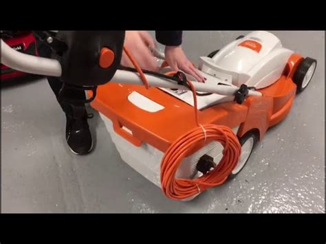 Stihl Rma Battery Electric Lawnmower Unboxing