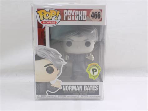 Brand New Funko Pop Norman Bates Black And White 466 Psycho Vinyl