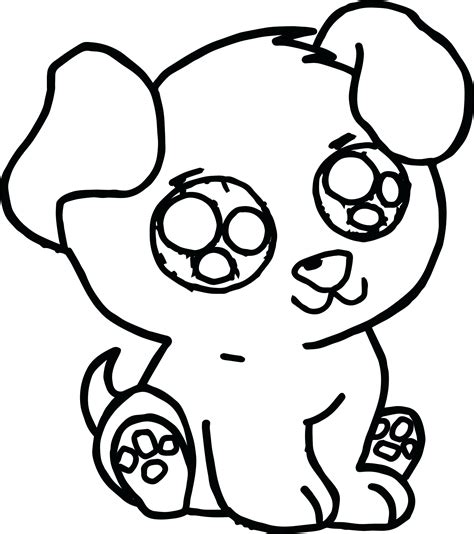 Cute Puppy Coloring Pages To Print at GetColorings.com | Free printable
