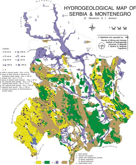 Five main characteristics of groundwater in Serbia | The Groundwater