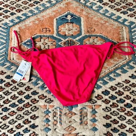 Tommy Bahama Swim Tommy Bahama Pearl Cerise String Bikini Bottom Poshmark