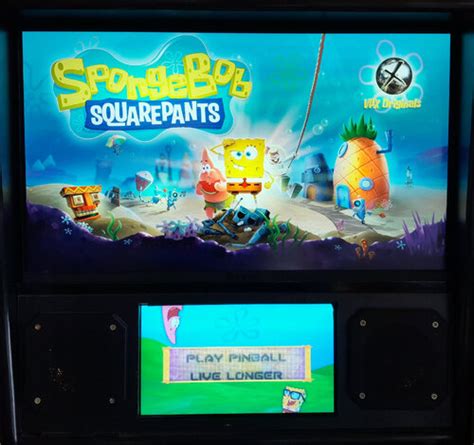 Spongebob S Bikini Bottom Alt FullDMD Static B S Full DMD Backglasses Virtual Pinball Universe