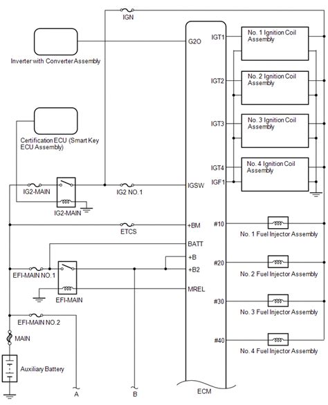 Lexus Nx System Diagram Sfi System