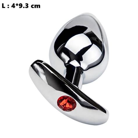 Plug Boule de traction en métal pour adulte accessoires érotiques Sexy masseur Anal