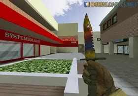 Штык-нож M9 | Мраморный градиент для CS 1.6 - скачать