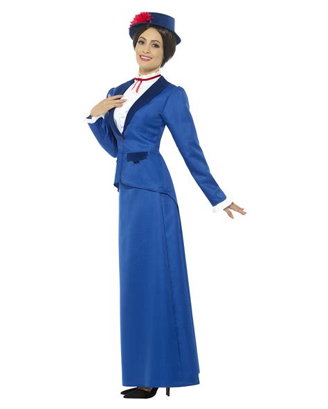 Viktorianische Nanny Kostüm als Mary Poppins | Horror-Shop.com