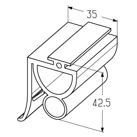 Вставка уплотнительная IS4