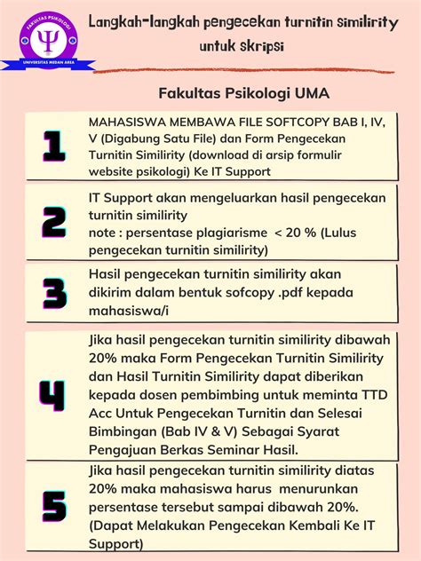 Langkah Langkah Pengecekan Turnitin Similirity Skripsi