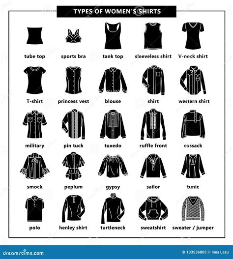 List 99 Pictures Types Of Womens Tops And Their Names Updated