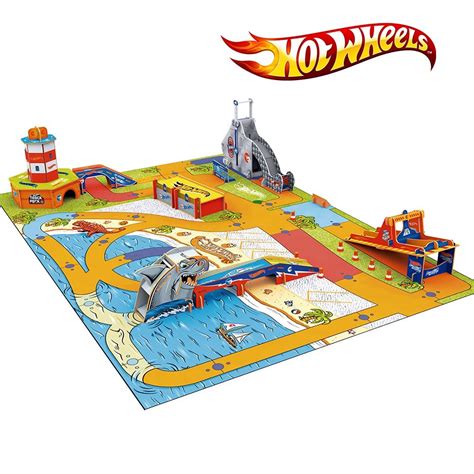 Playset Cidade Hot Wheels Tubar O Xalingo Shopee Brasil