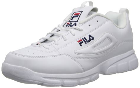 Galleon Fila Mens Disruptor Se Training Shoe Whitefila Navyfila