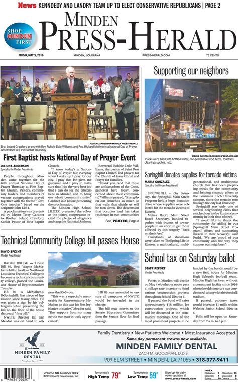 05 03 2019 Minden Press Herald E Edition By Minden Press Herald Issuu