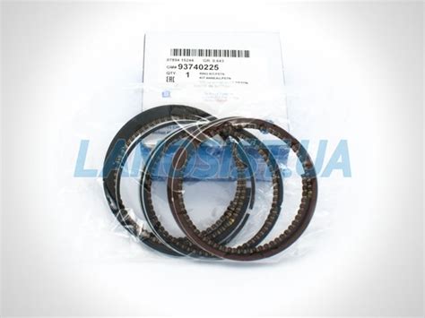 93740225 General Motors кольца поршневые комплект на мотор, std.