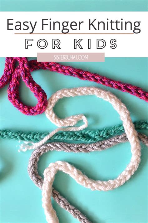 9 Best Finger Knitting Tricks Projects Artofit