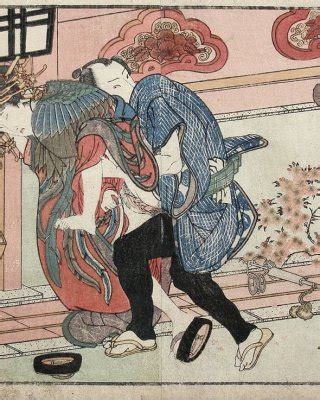 Japanese Drawings Shunga Art Porn Pictures XXX Photos Sex Images PICTOA