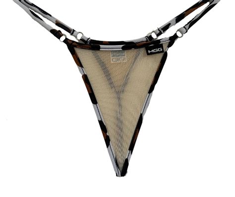 Safari Sheer Mini Bikini Bottom Micro Gigi