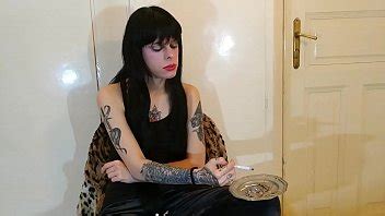 Beth Kinky Sexy Goth Domina Smoking Pt HD XVIDEOS