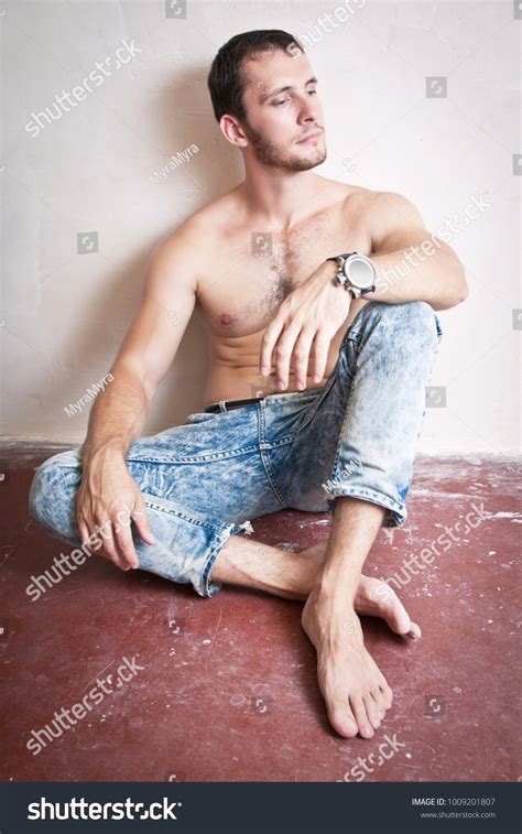 Naked Man Sitting On Floor Over Royalty Free Licensable Stock Photos Shutterstock