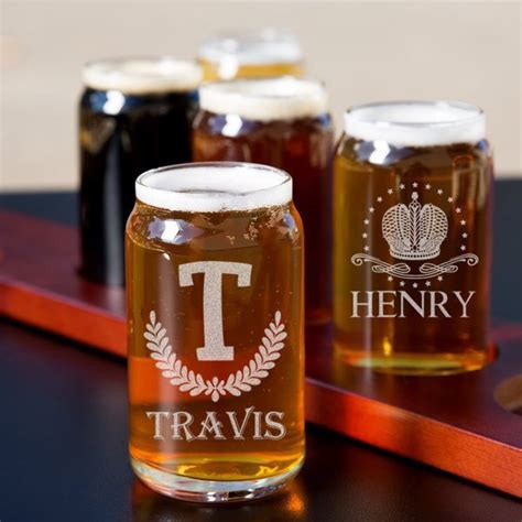 Groomsmen Beer Glass Etsy