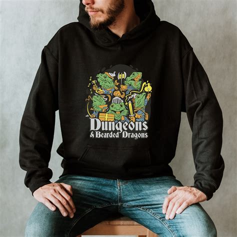 Dungeons And Dragons Hoodie Dnd Hoodie Funny Tabletop Sweatshirt