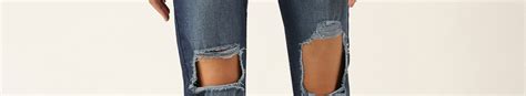 Buy FOREVER 21 Women Blue Skinny Fit Slash Knee Heavy Fade Jeans