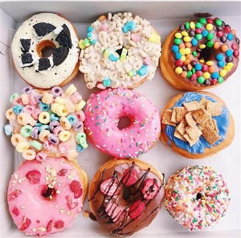 Toppings California Donuts Delicious Donuts Desserts