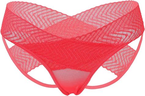 LUANAYUN PHONE CASE Mode Damenhöschen G String Tanga Bikini Dessous Low Rise Offene Bikini Slips