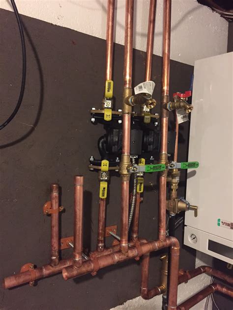 Garage Redo Combi Boiler Hot Water