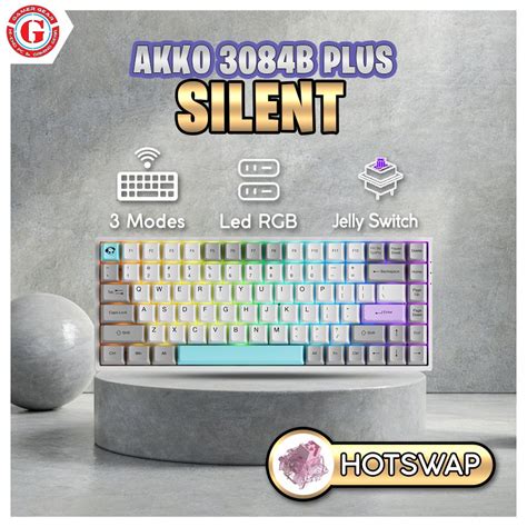 Bàn phím cơ AKKO 3084B Plus Silent | Kit Buy