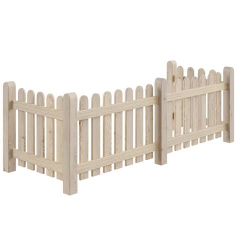 Geonodes Wooden Picket Fence 01 • Imeshh