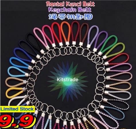 ready stockkeychain belt tali rantai kunci lazada