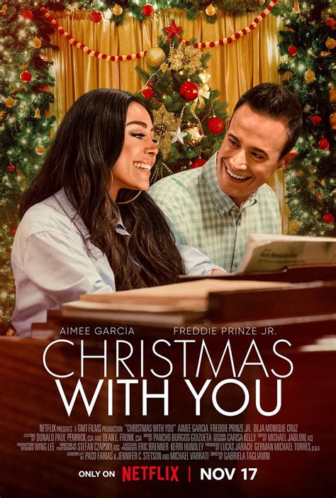 Aimee Garcia & Freddie Prinze Jr. in Romance 'Christmas With You ...