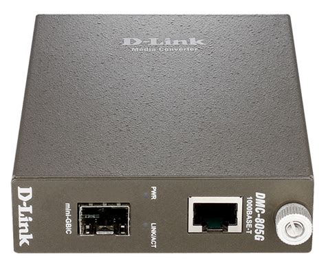 D-Link DMC-805G - оптический SFP медиаконвертер | 1 Гбит/с, установка в ...