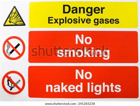 70 188 Safety Sign No Naked Light Royalty Free Images Stock Photos