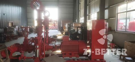 Edj Series Fire Pump System With Electric Diesel And Jockey Pump